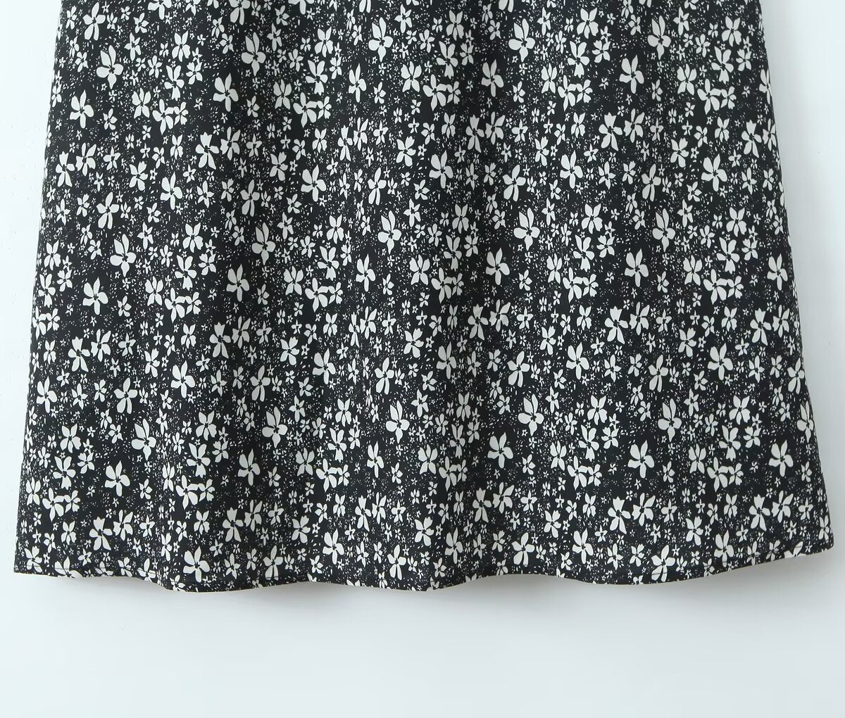 Deep-V-Neck Maxi Spring Vintage Floral Sling Dress