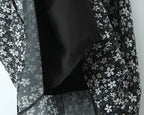 Deep-V-Neck Maxi Spring Vintage Floral Sling Dress