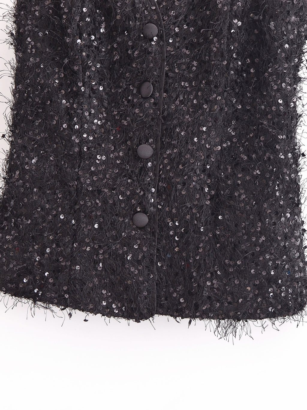 Women Sexy Sequin Decorated Tassel Tops