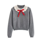 Women's Knit Pleated Mini Two-Piece Skirt Set