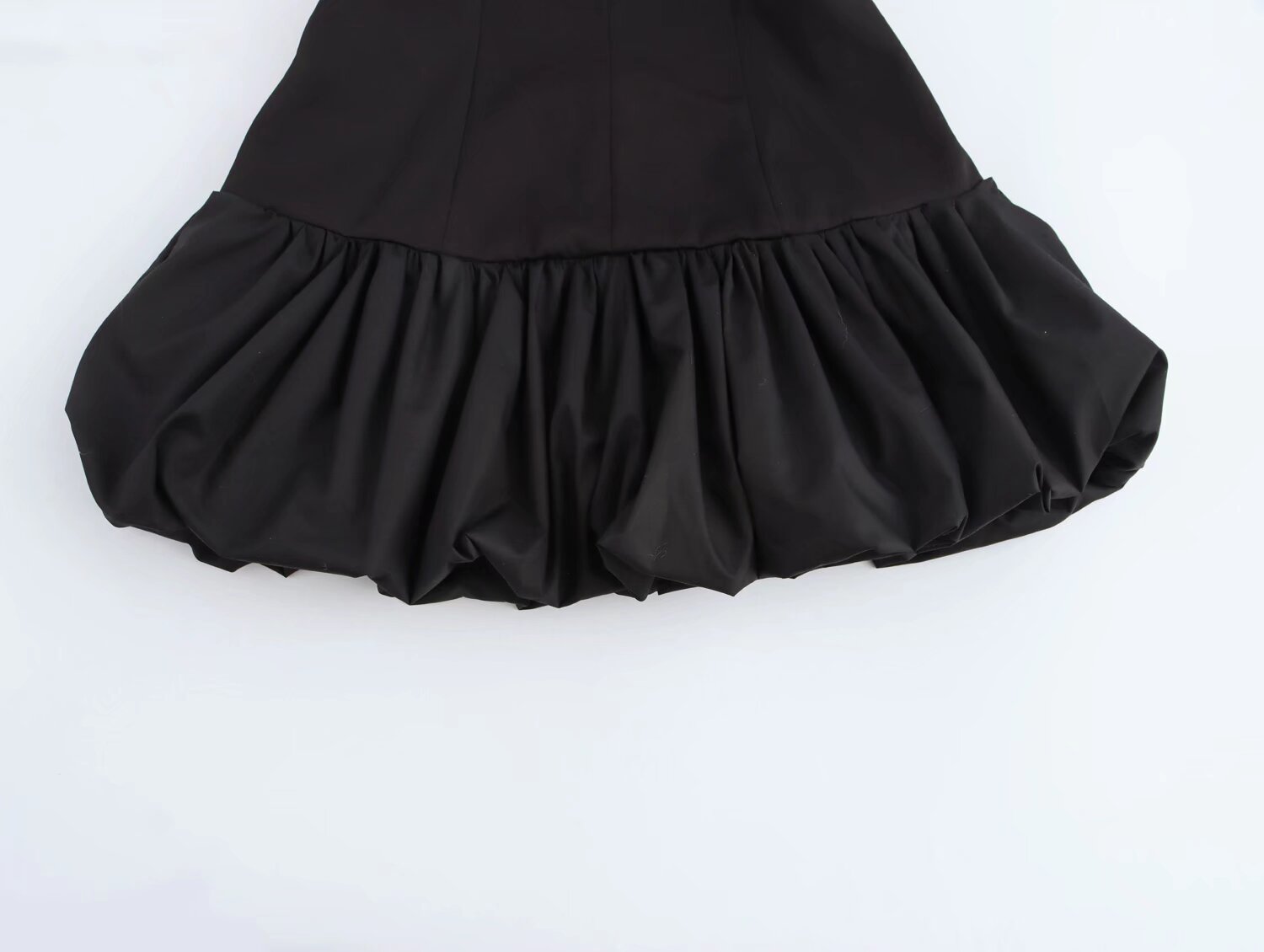 V-Neck Ruched Sleeveless A-Line Mini Dress