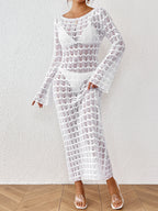 Spring Summer Sexy Knitted Dress Beach Dress Elegant Dress Women