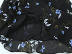 Floral-Print Short Ruffled Spaghetti-Strap Dress