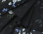 Women's Floral High-Waist Side-Slit Dress