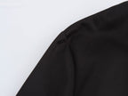 Winter Simple Decorative Buckle V-Neck Short Dress