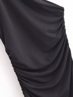 Asymmetric Midi Dress