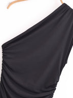 Asymmetric Midi Dress
