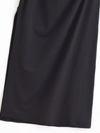 Asymmetric Midi Dress