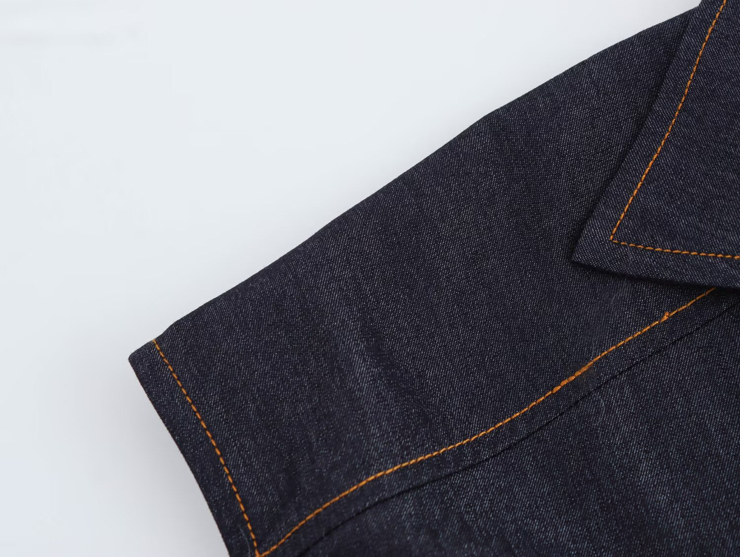 Sleeveless Button Denim Bodycon Maxi Shirt Dress