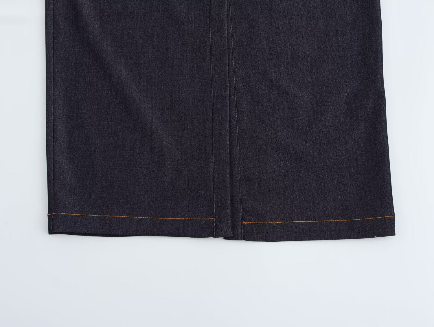 Sleeveless Button Denim Bodycon Maxi Shirt Dress