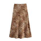 Women's Spring Women Stylish Simple Elastic Long Skirt