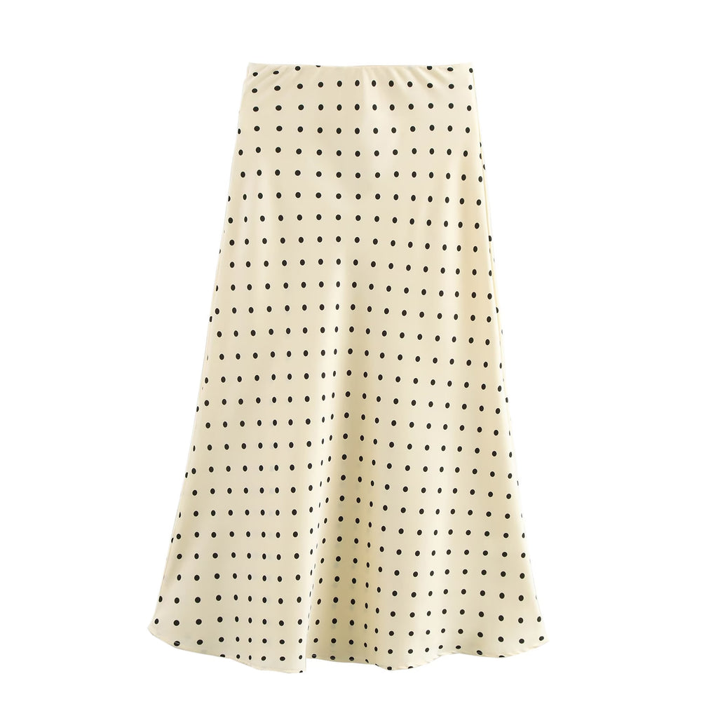 Women's Spring Women Stylish Simple Elastic Long Skirt