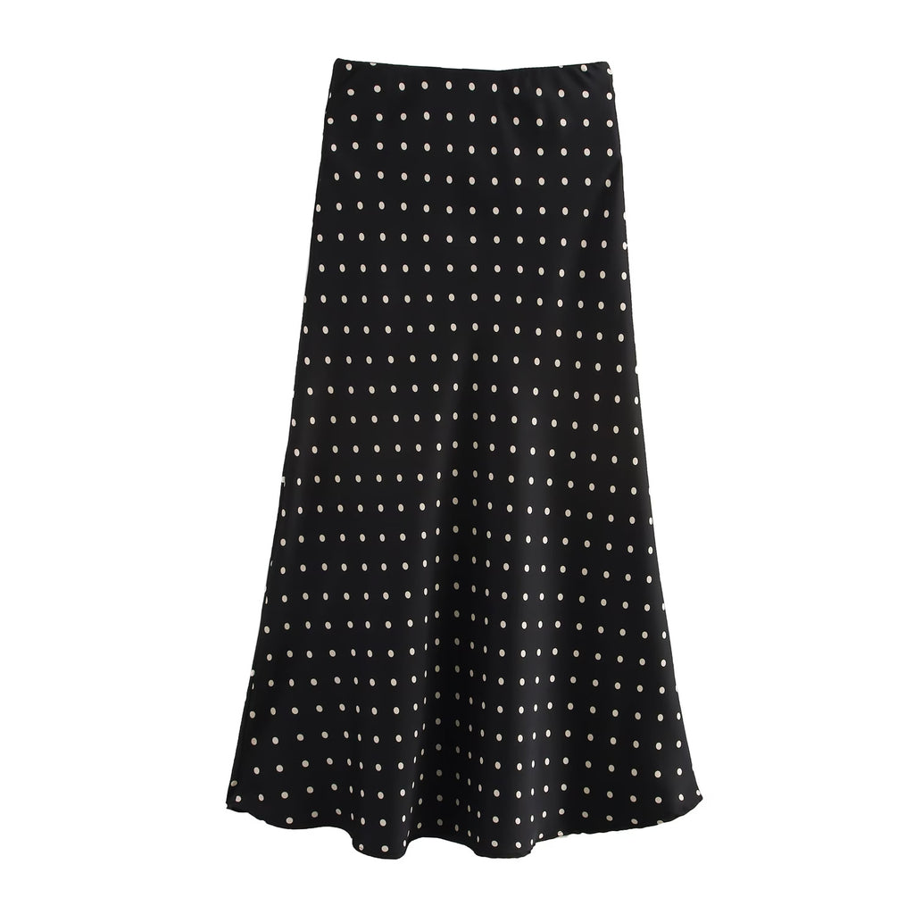 Women's Spring Women Stylish Simple Elastic Long Skirt
