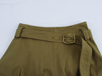 A Line Workwear Half Length Spring Skirt