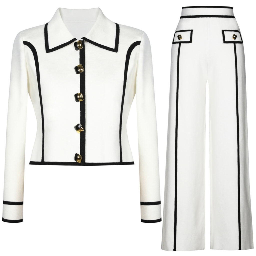 Women's Spring Autumn Knitted Coat Heavy Industry Woolen Tup Cardigan