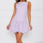 Sweet Girl Sexy Waist Tight Miniskirt Women Spring Summer Western Youthful Looking Breasted Sling Dress
