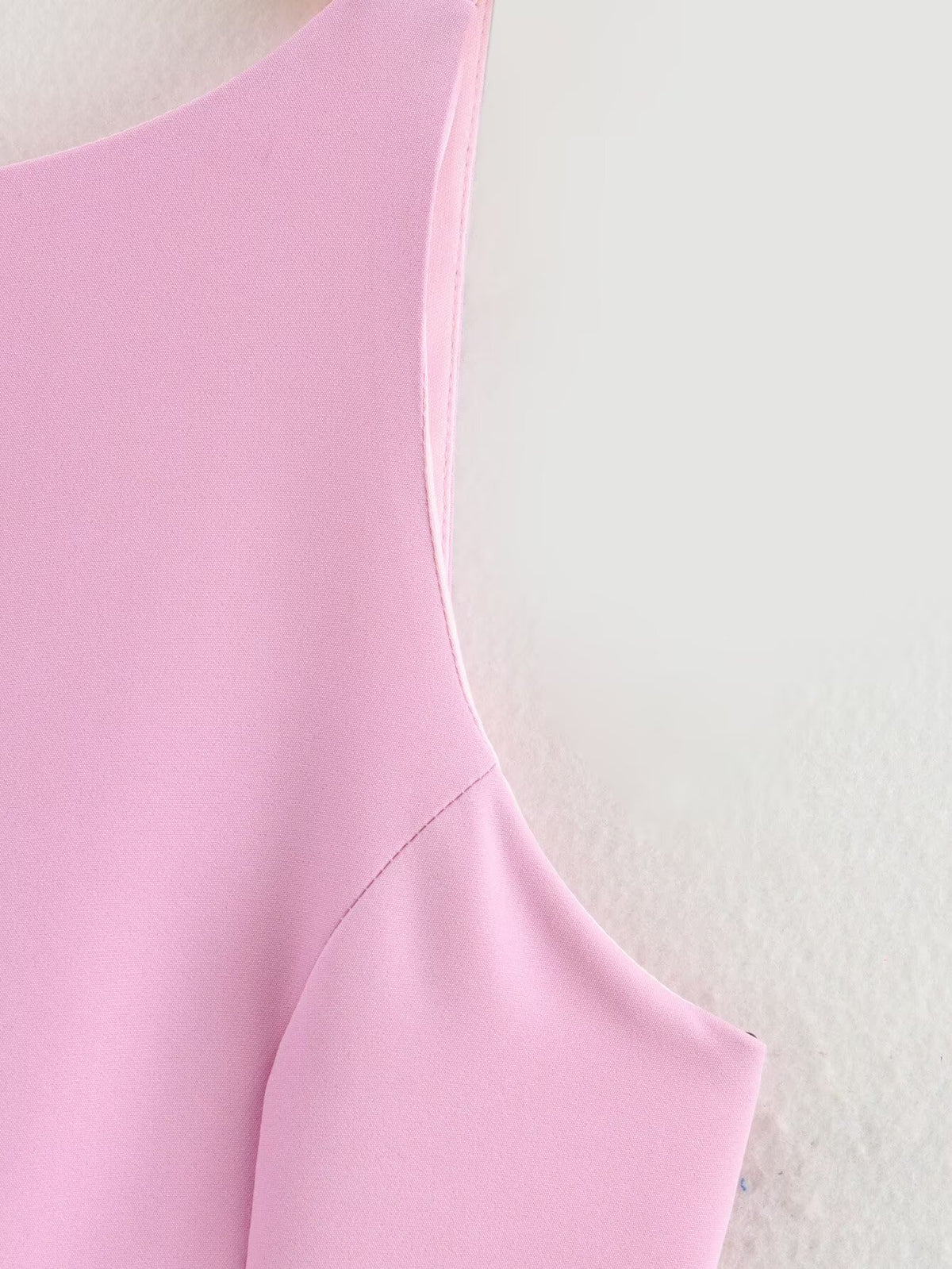 Women's Summer Women Clothing Bowknot Decoration Slim Vest Top Women