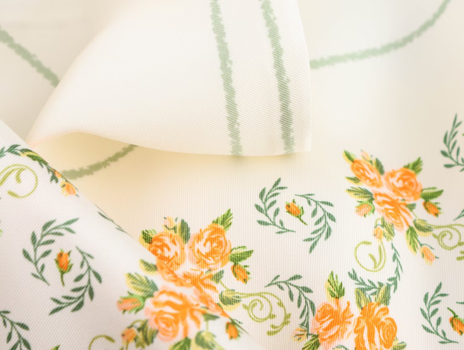 Floral Printed Satin-Look Halter Top