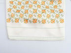 Floral Printed Satin-Look Halter Top