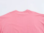 Women's Pink Graphic Crew Neck Top