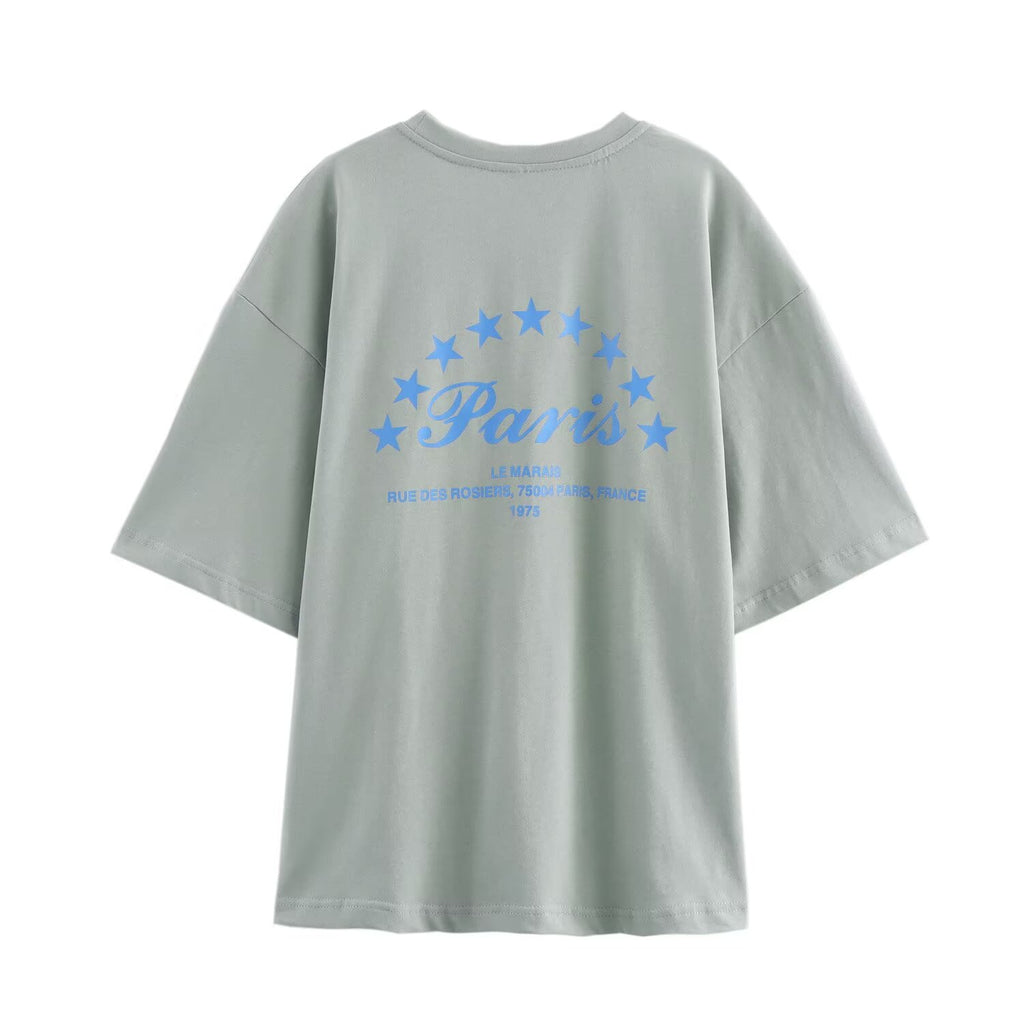 Women's Washed Graphic Short Sleeve T-Shirt