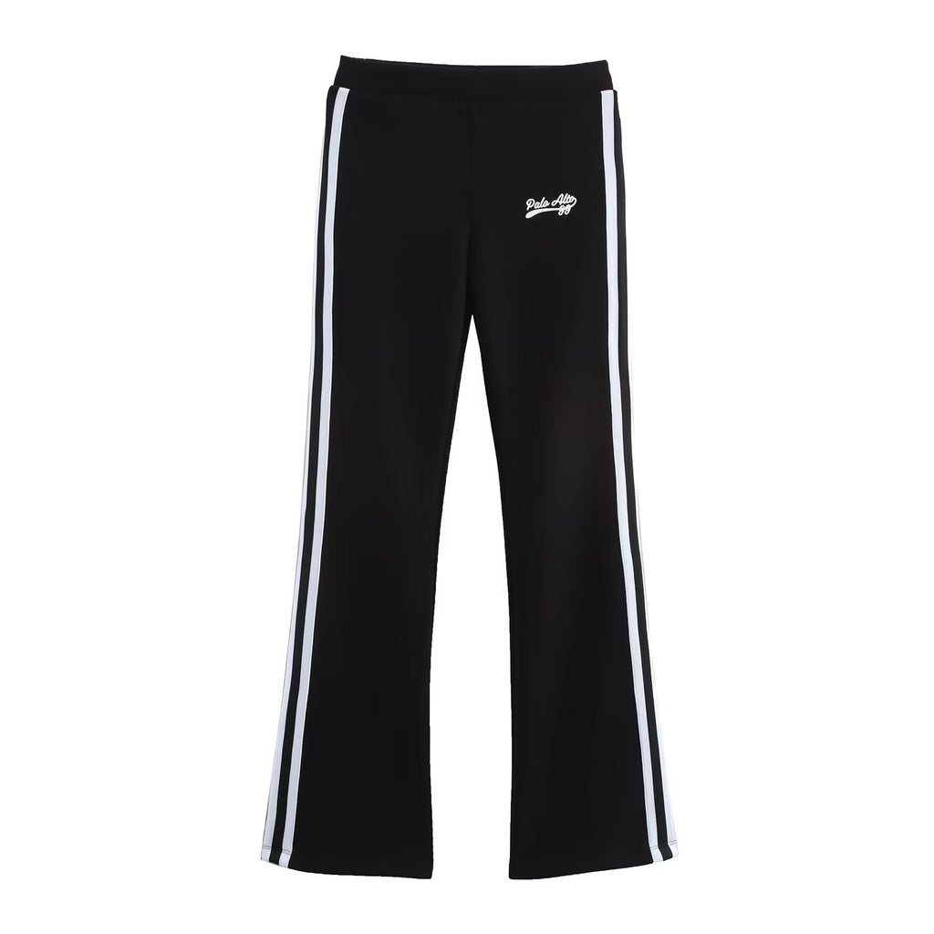 Spring Tube Top Bell Bottom Pants Set