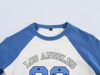 Women's Letter Graphic Cropped T-Shirt