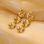 Lotus Water Drop Earrings