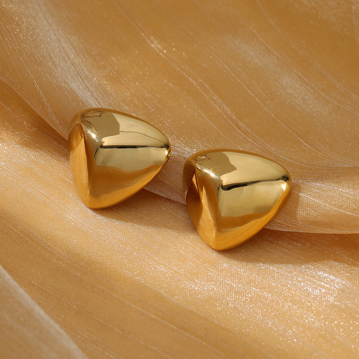 Titanium Steel Stud Earrings