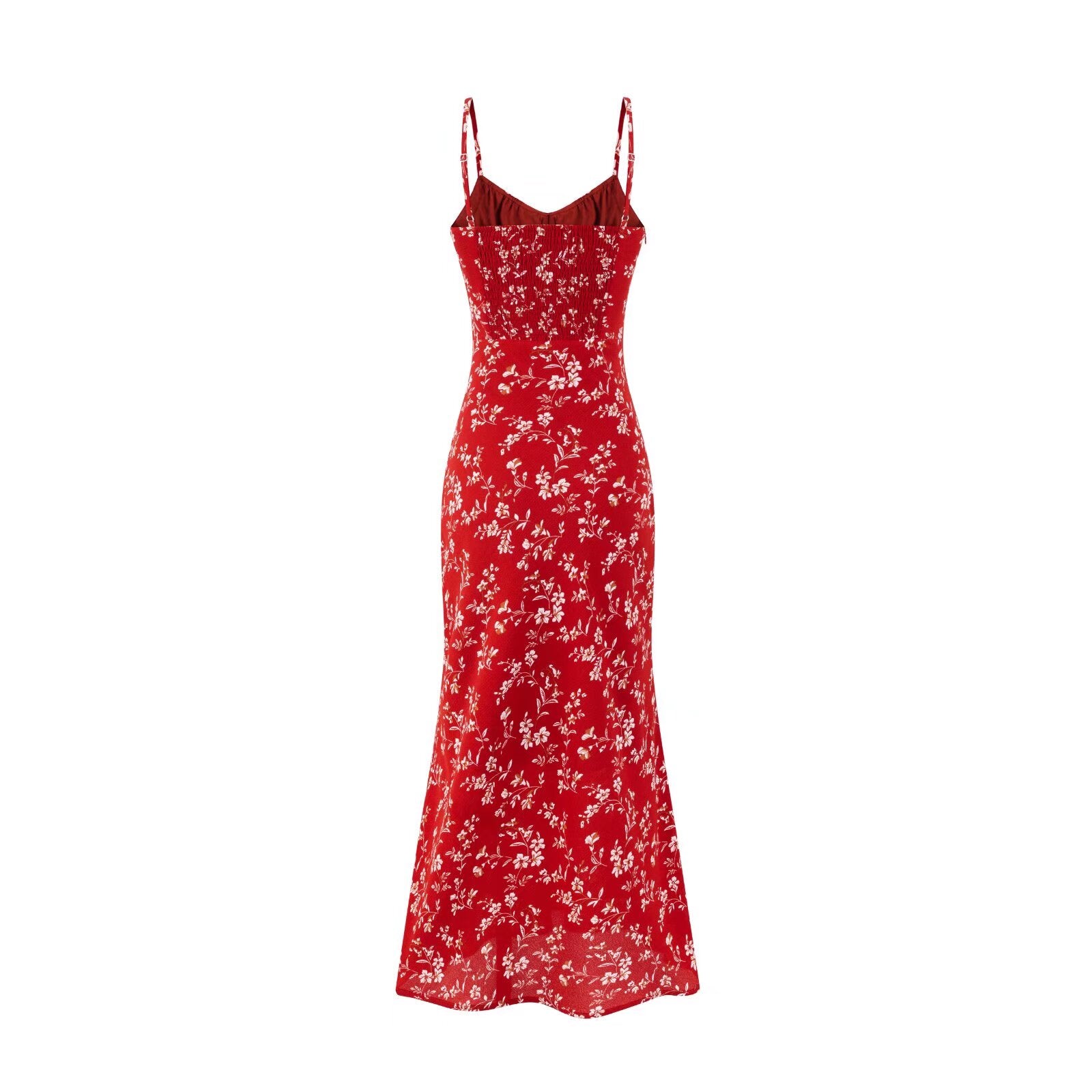 Women's Floral Lace Fishtail Cami Dress