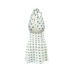 Women's Printed Halter Mini Dress