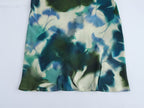 Printed Sleeveless Satin-Feel Dress