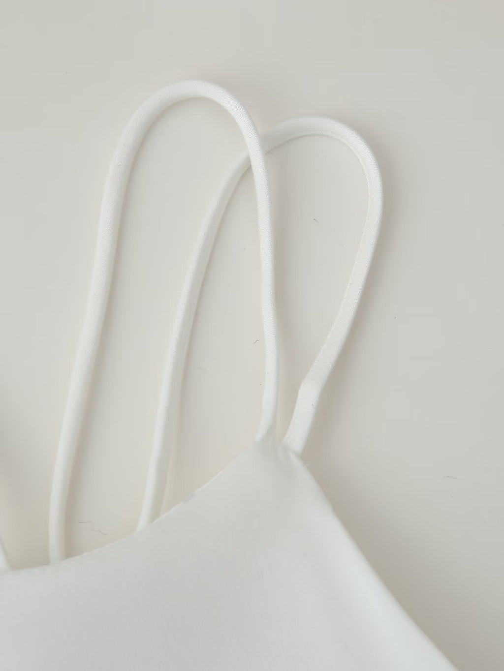 Satin Back-Detail Spaghetti-Strap Dress