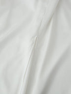 Satin Back-Detail Spaghetti-Strap Dress