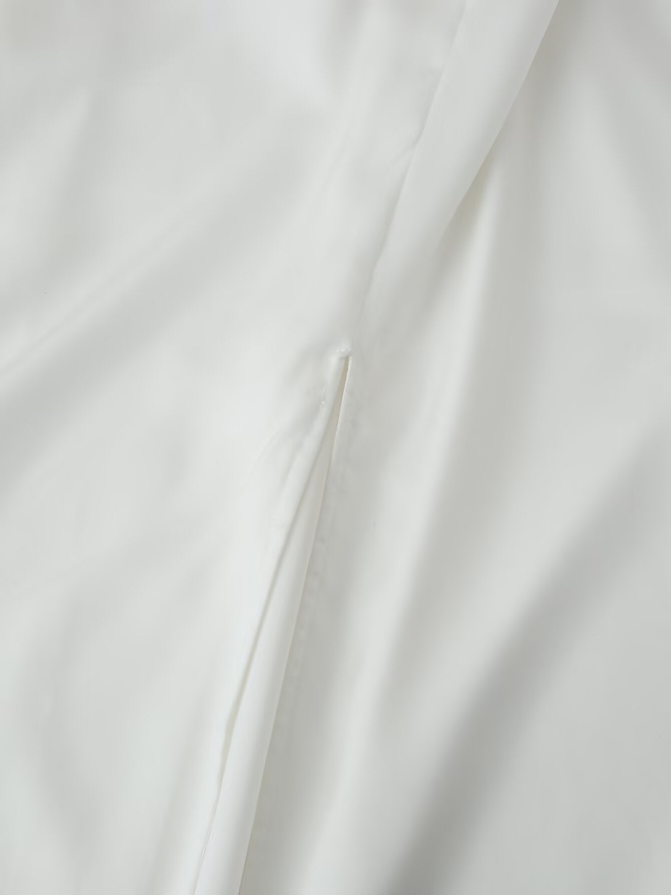Satin Back-Detail Spaghetti-Strap Dress