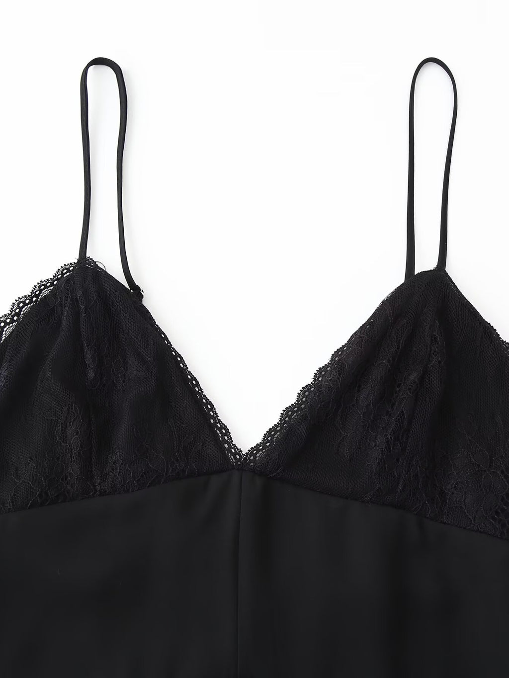 Spring Summer Sexy Halter Backless Lace V Neck Patchwork Suspender