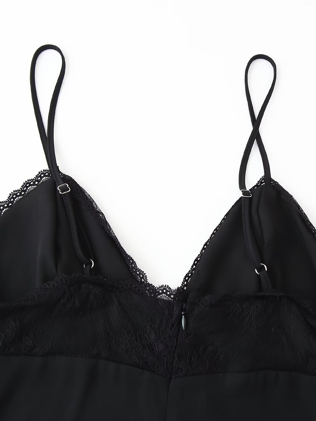 Spring Summer Sexy Halter Backless Lace V Neck Patchwork Suspender