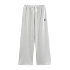 Spring Fashionable Simple Sweater Casual Trousers Set