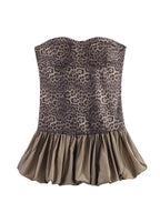 Women's Animal-Print Mini Dress