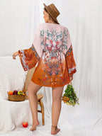 Plus Size Easy to Wear Multi Functional Women Clothing Kimono Jacket
