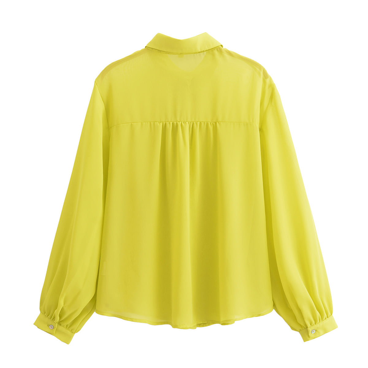 Women's Spring Women Clothing Street Casual All Match Bow Shirt