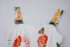 Women's 's Printed Halter Vacation Dress