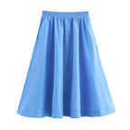 Blue Skirt