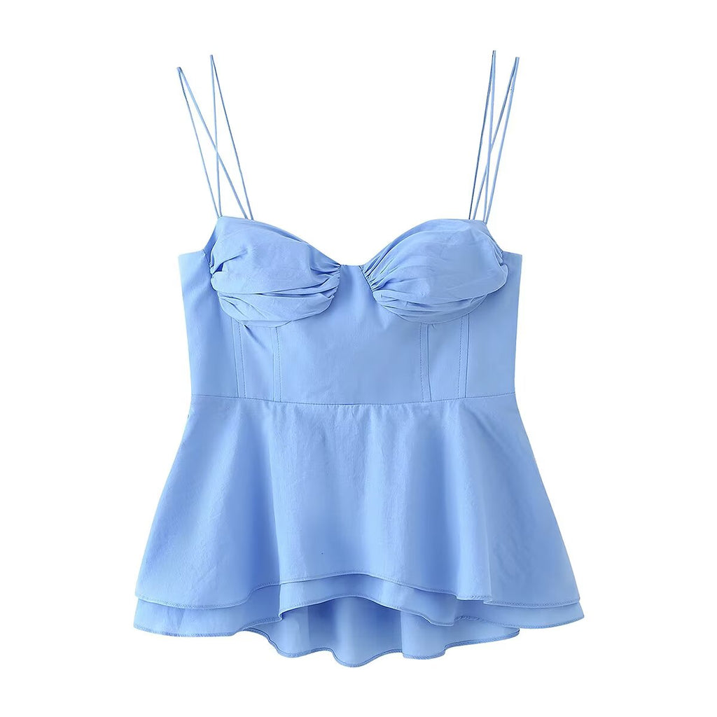 Women's Spring Summer Women Strap Corset Top