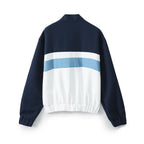 Spring Summer Fashionable Side Striped With Decorative Jacket Coat Pant Set