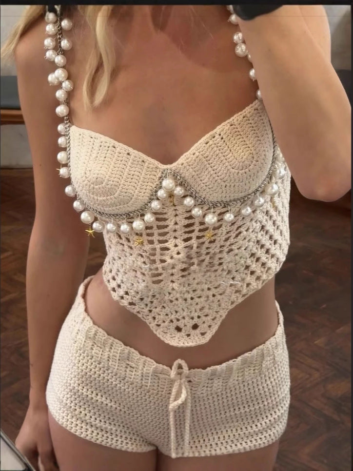 White Shorts