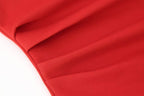 Asymmetric Sleeveless Pleated A-Line Mini Dress