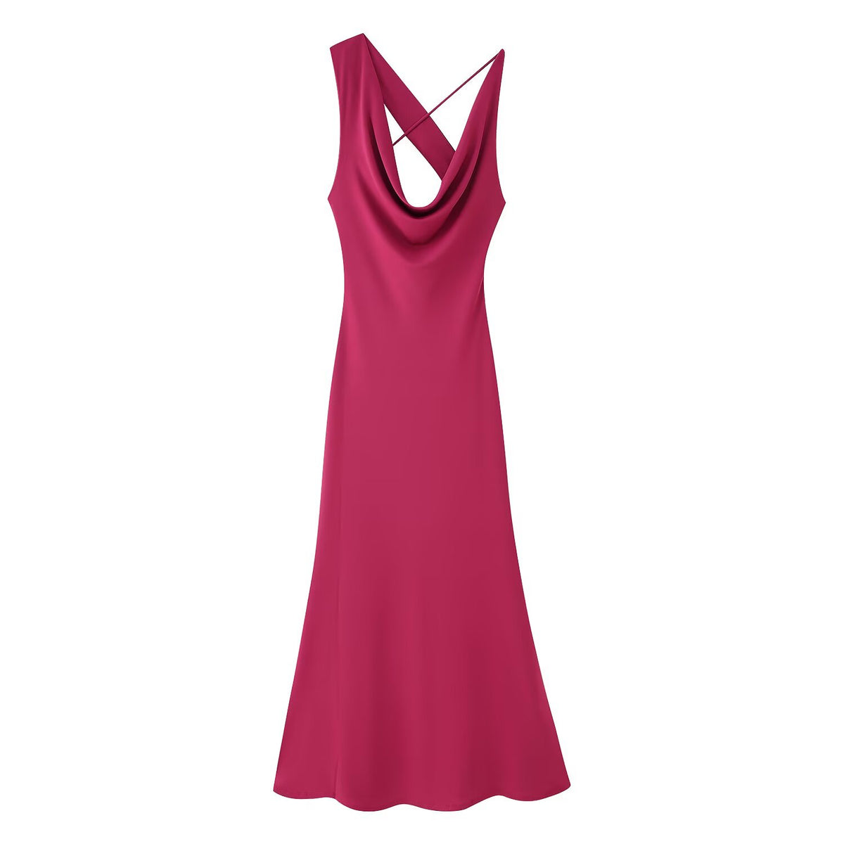 Women's Rose Red Dress
