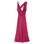Women's Rose Red Dress