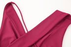 Women's Rose Red Dress